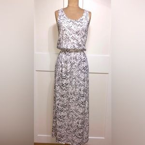 Gap printed maxi dress (medium)